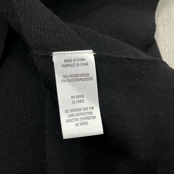 Theory Prosecco Maysen Knit Sleeveless Cutout Back Dress Black Retail $345 L - Picture 9 of 14